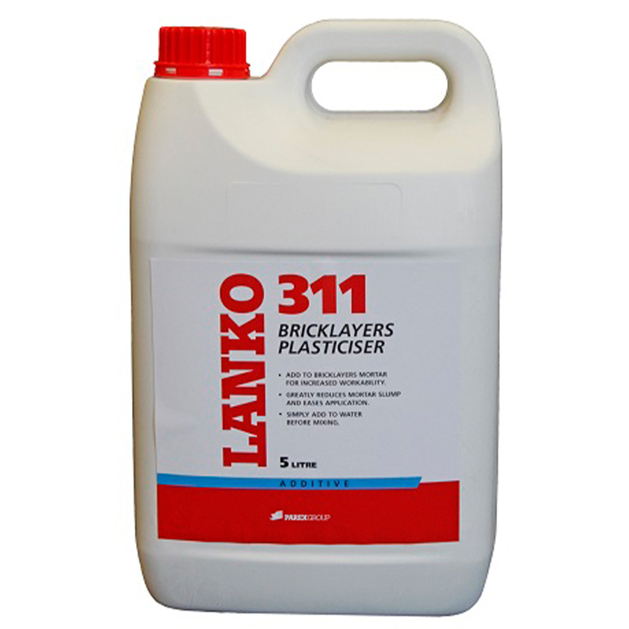 Lanko 311 Clear Mortar Plasticiser 5 L