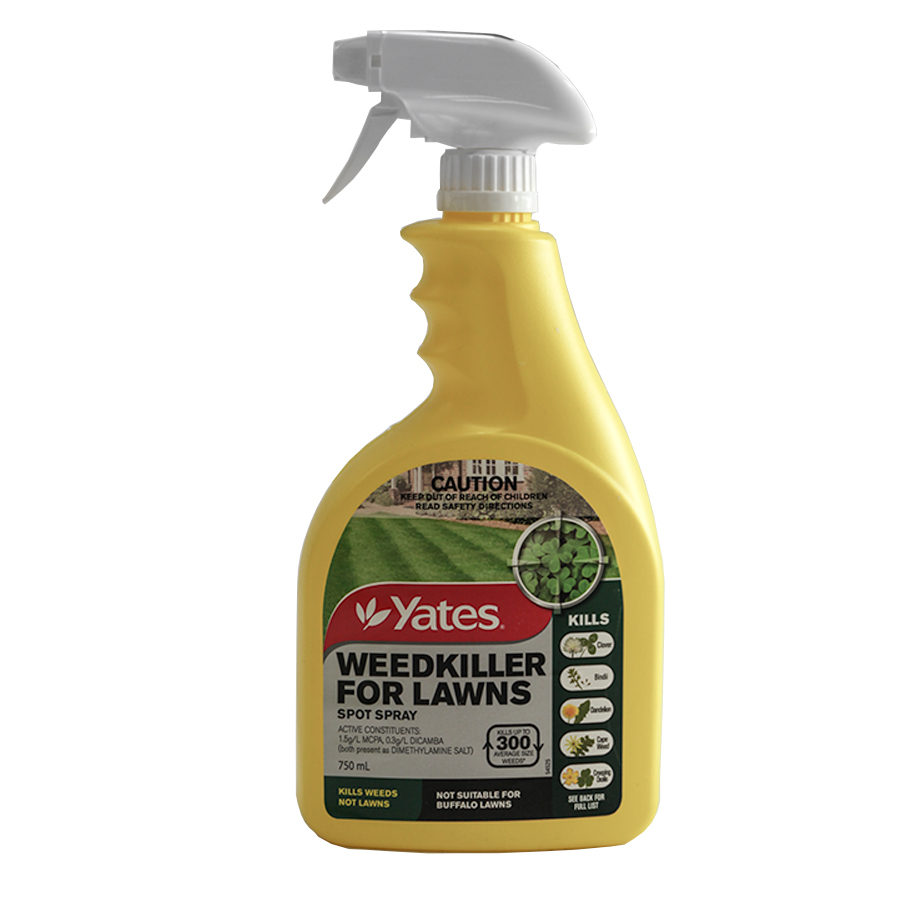 Yates Weedkiller for Lawns Spot Spray Ready to Use 750ml